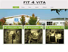 Tablet Screenshot of fit4vita.de